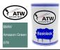 Preview: BMW, Amazon Green, 076: 500ml Lackdose, von ATW Autoteile West.